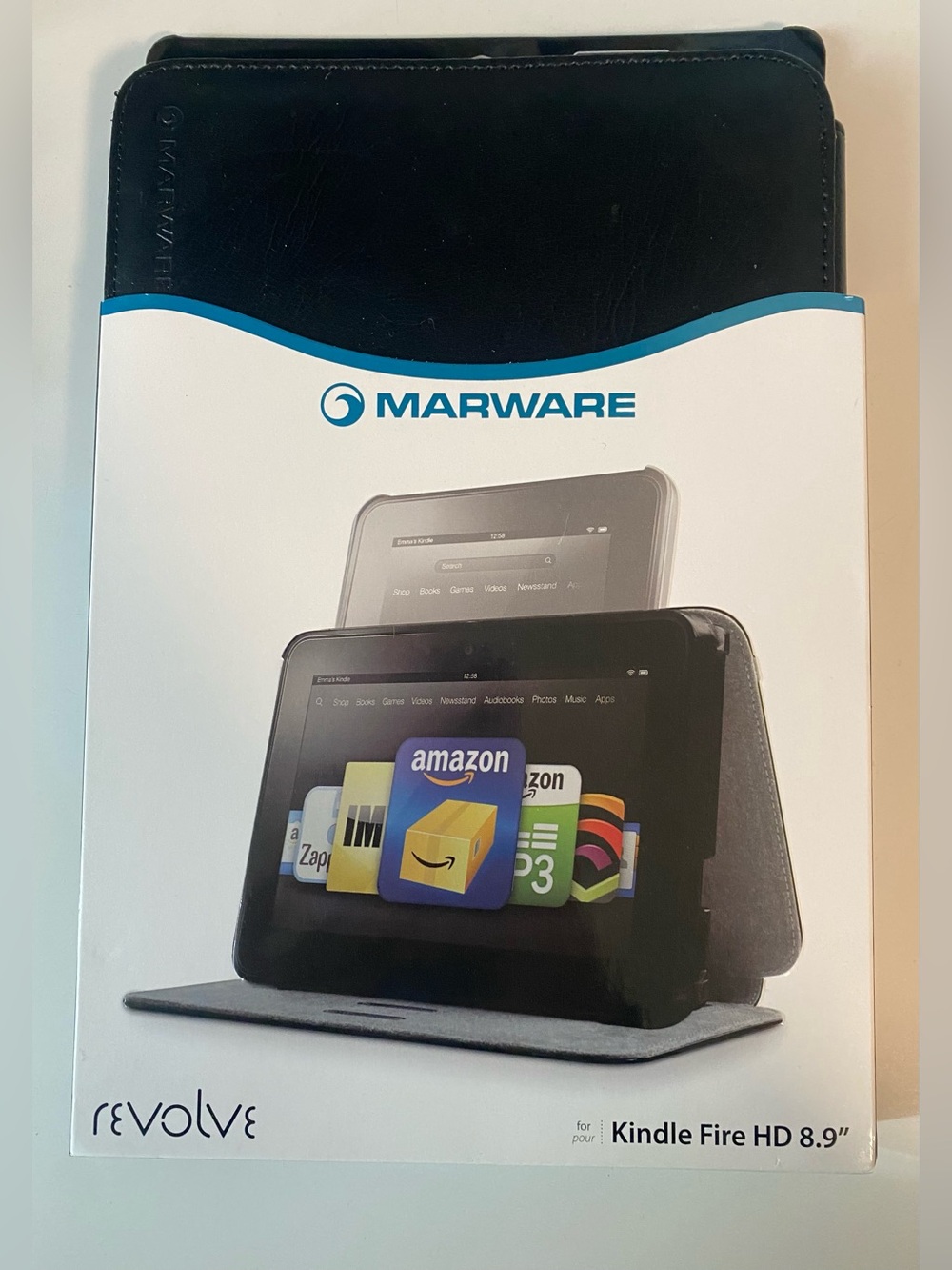 Revolve Black Case for Kindle Fire HD 8.9"